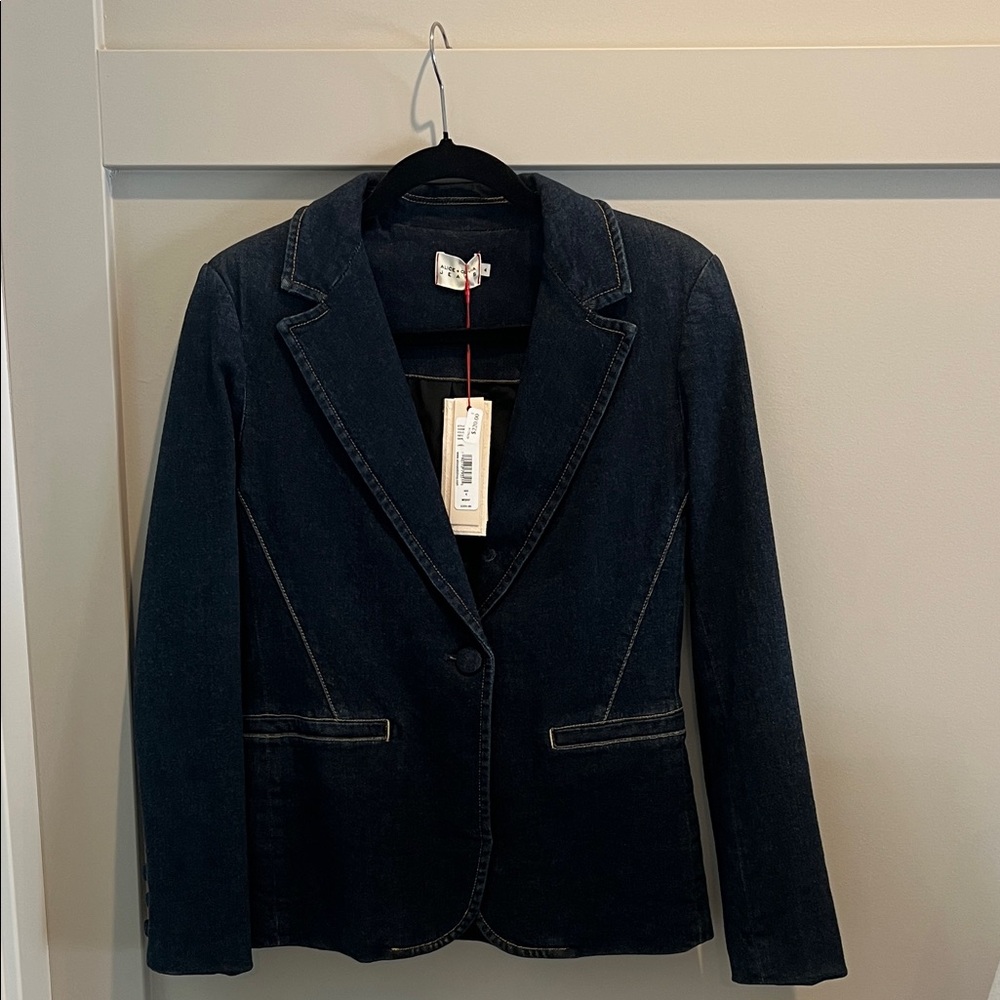 Alice + Olivia Midnight Blue Blazer